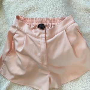 Topshop peach shorts
